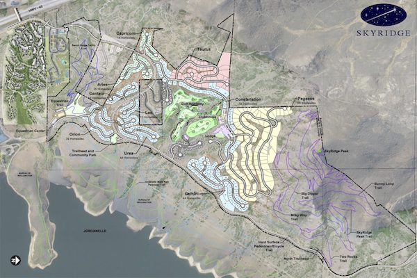 SkyRidge community map