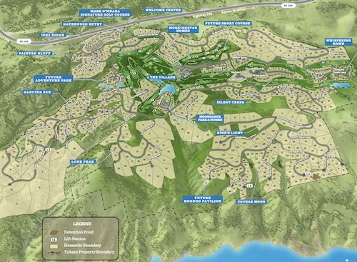 Tuhaye community map